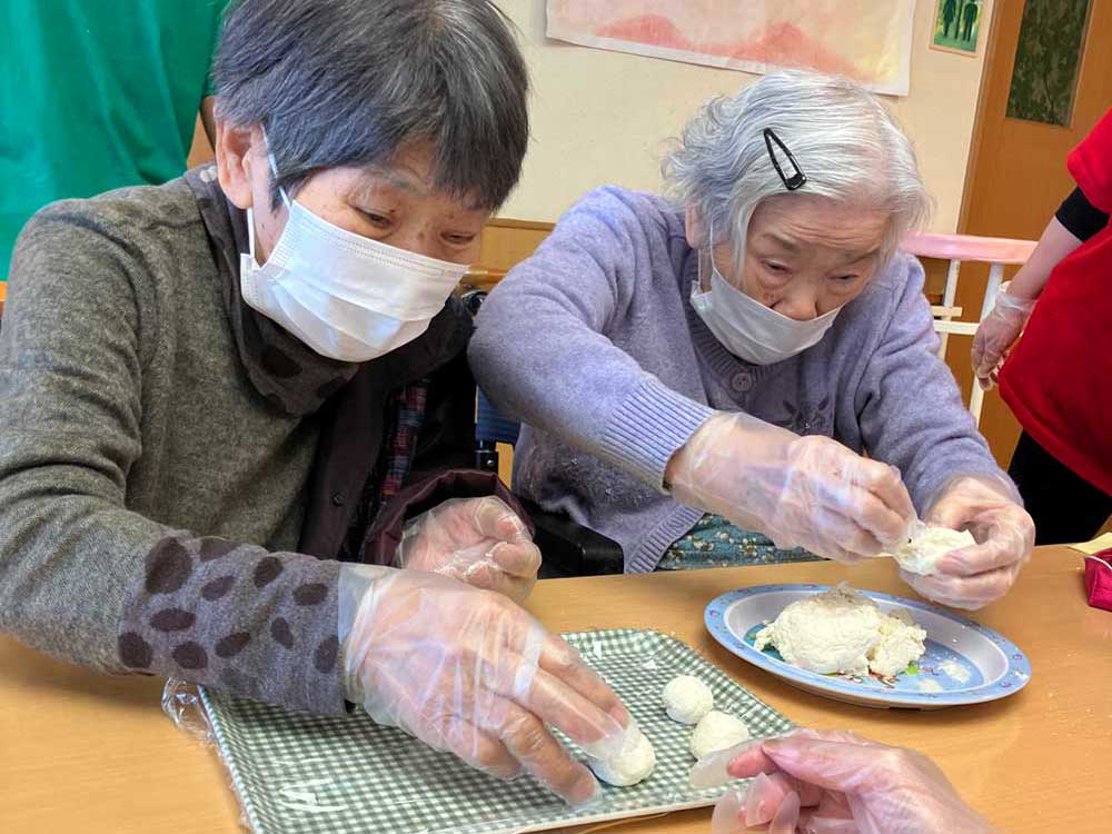 みたらし団子作り