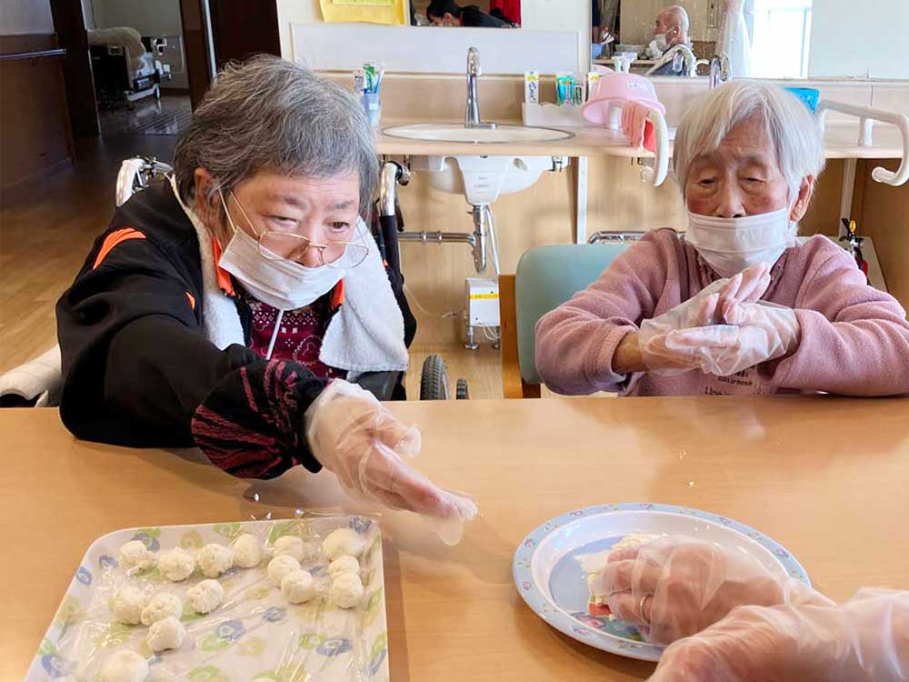 みたらし団子作り